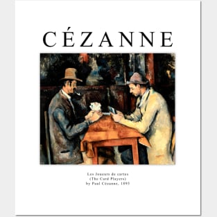 High Resolution Paul Cezanne Painting The Card Players 1895 Posters and Art